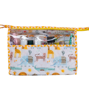 See Thru Toiletries Kit - Safari Animal