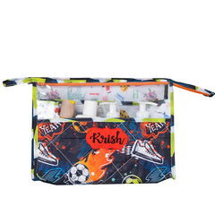 See Thru Toiletries Kit - Soccer