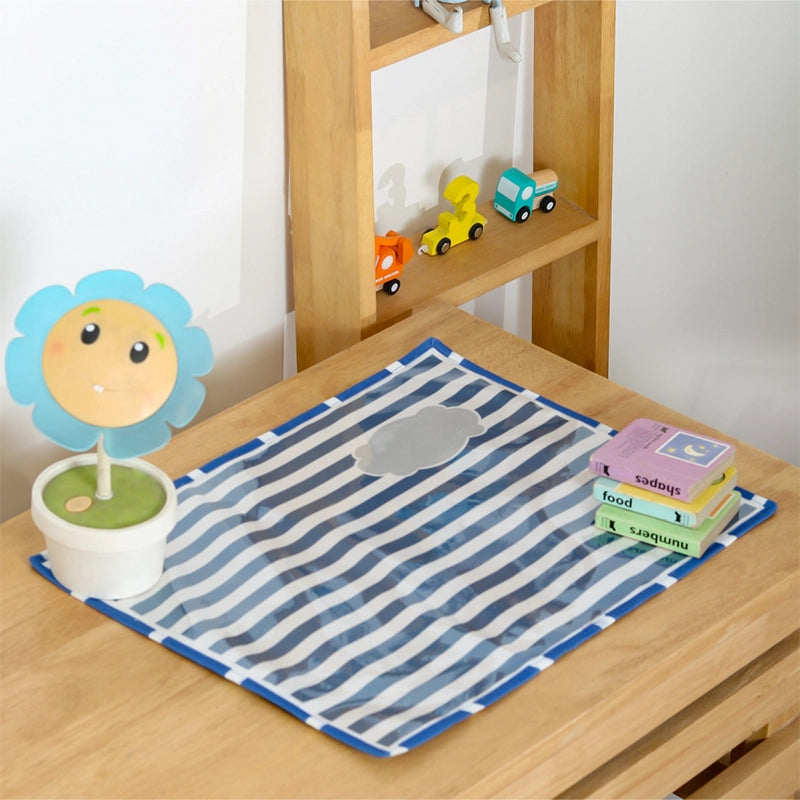 Set of 2 Blue Stripes Table Mat