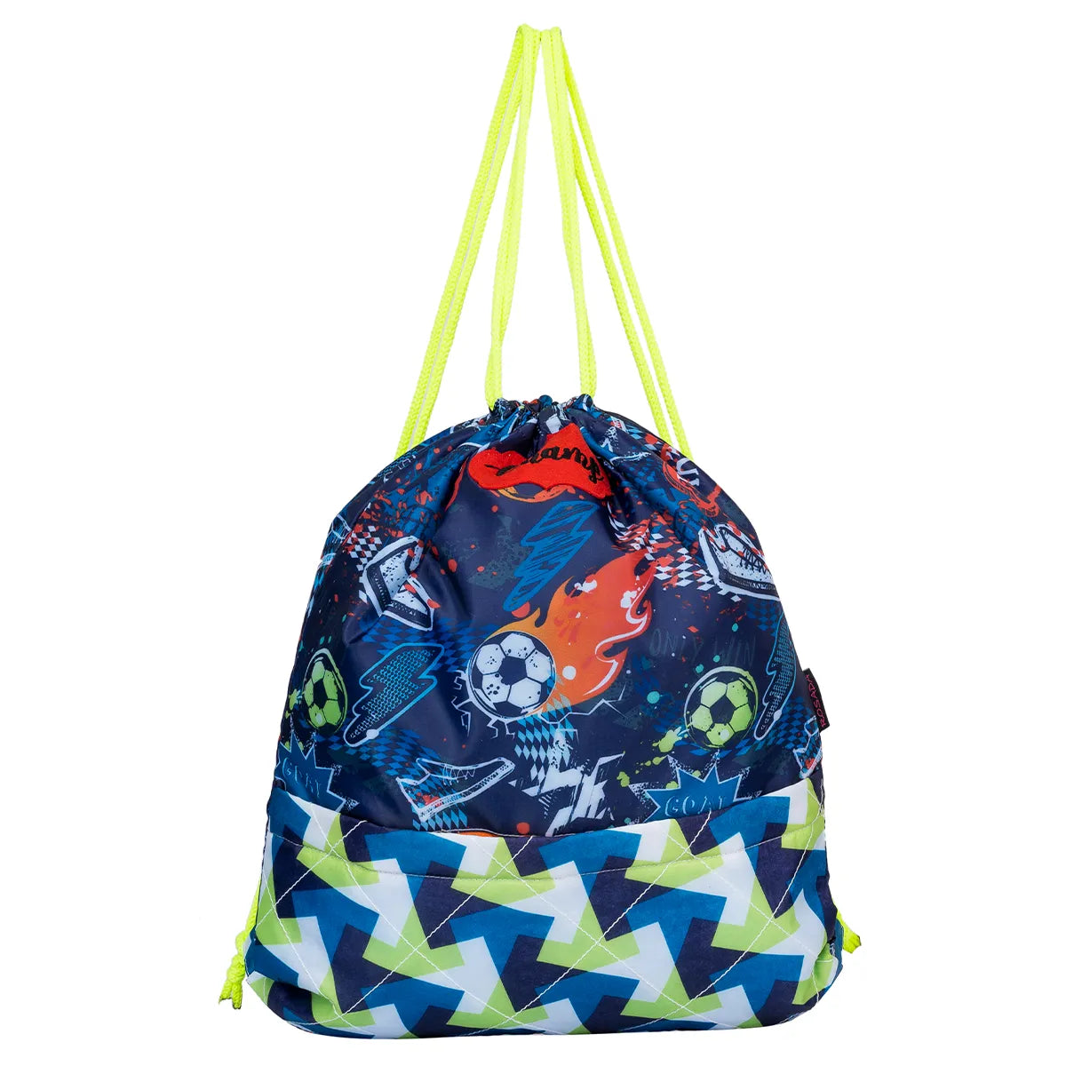 Soccer drawstring bag on sale