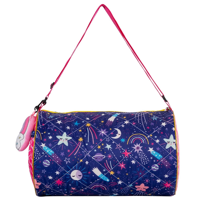 Starlet Print Duffle Bag - Front View