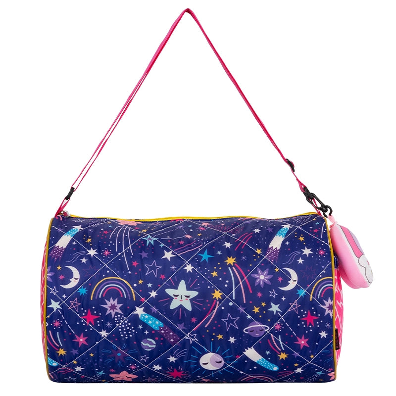 Starlet Print Duffle Bag - Back View