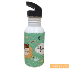 Steel Sipper Bottle (530ml) - Fancy Lion