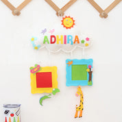 Stuffed Cloud Frames Hanging
