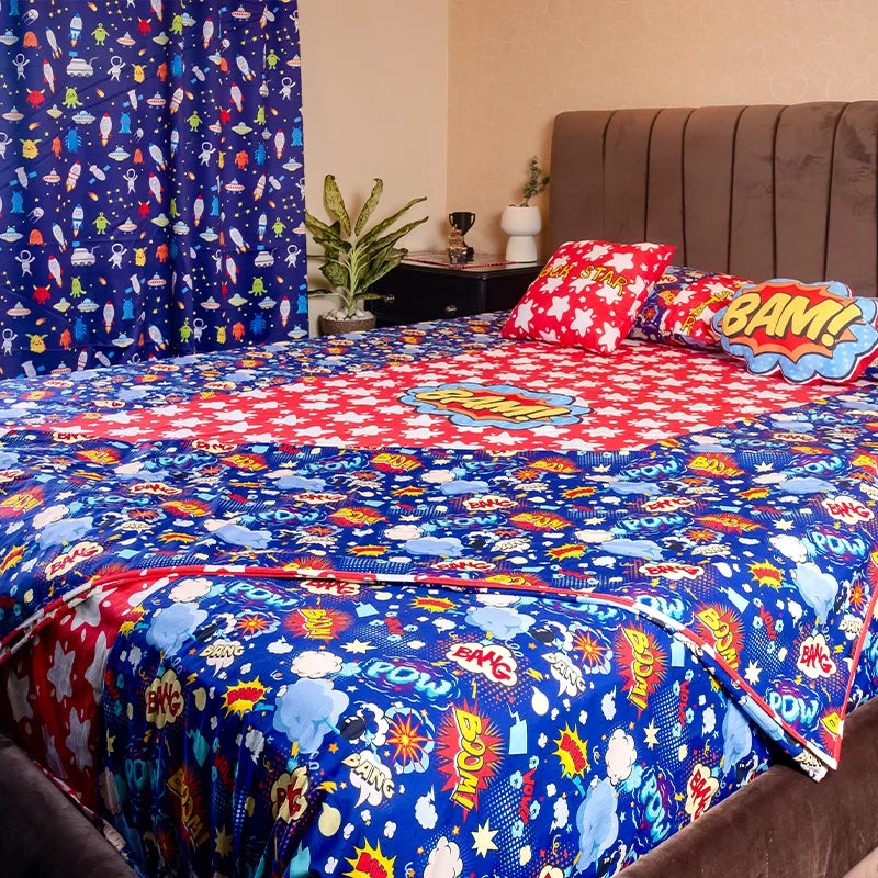 Superhero Kids Bedding Items Rosada Baby