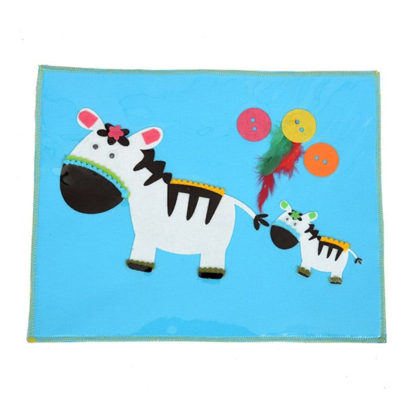 Two Zebras Table Mat