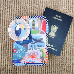 Travel Print Passport Cover & Luggage Tag