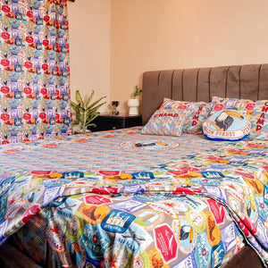 Travel Double Bedsheet (90x108)