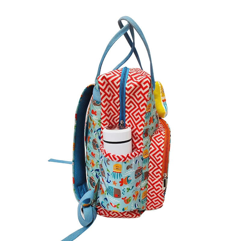 Underwater Diaper Backpack - Site View