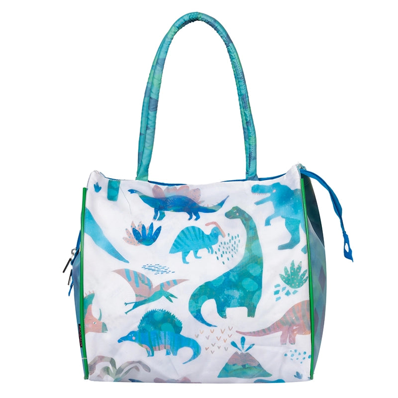 White Dino Tote Bag