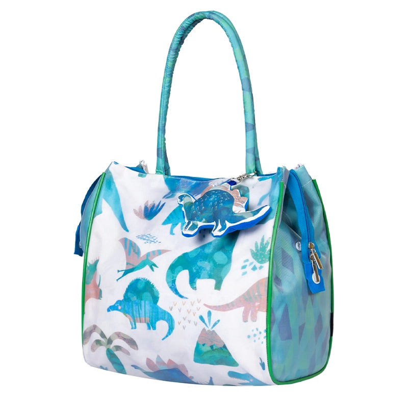 White Dino Tote Bag