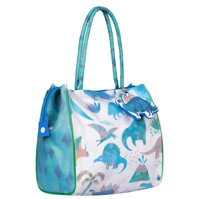 White Dino Tote Bag