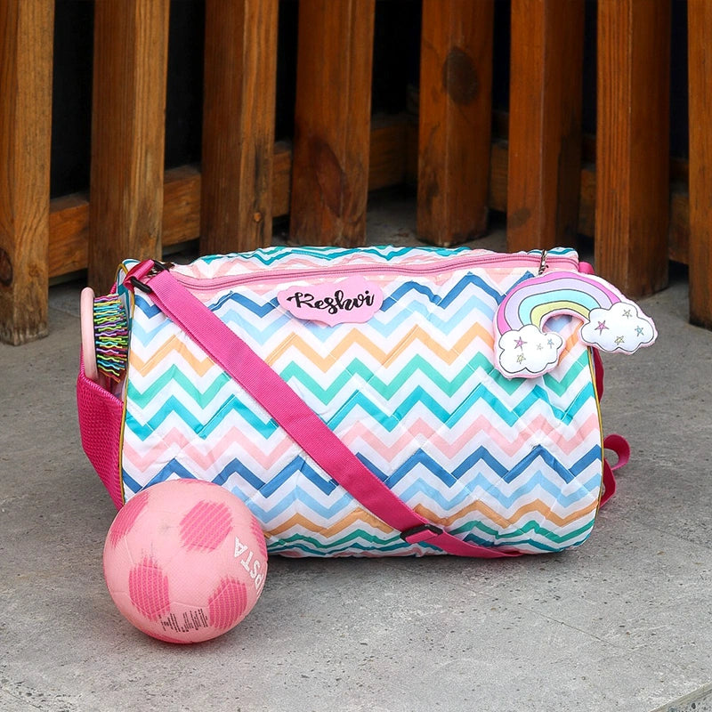 Zigzag Duffle Bag