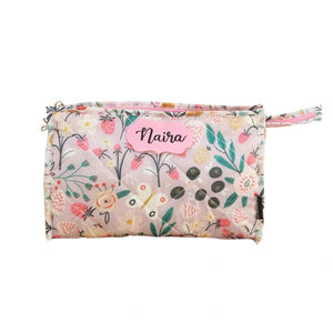 3-Zip Toiletries Kit - Lilac Garden