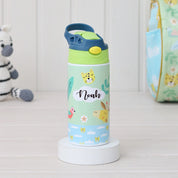 Insulated Steel Sipper Bottle (350ml) -Lazy Zoo