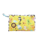 3-Zip Toiletries Kit - Yellow Alphabet