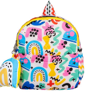 Abstract Backpack - Front View