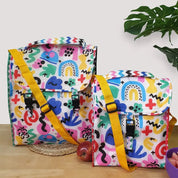 Abstract Insulated Lunch Bag