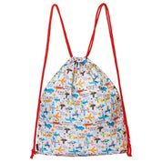 Aeroplane Drawstring Bag