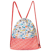 Aeroplane Drawstring Bag