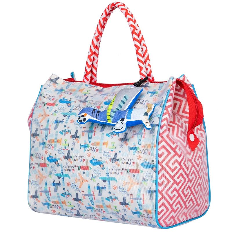 Aeroplane Tote Bag - Front View