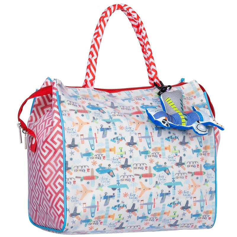 Aeroplane Tote Bag - Side View