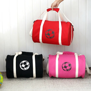 Soccer Canvas Duffle Bag