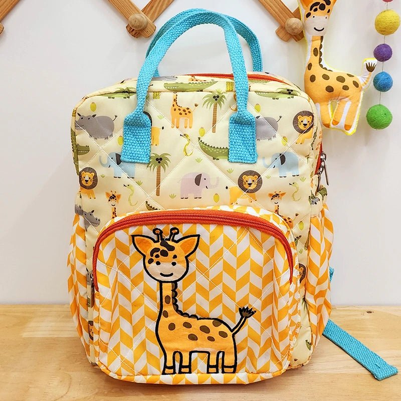 Animal Box Backpack - Front View