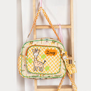 Animal Diaper Bag - Close-up of Animal Logo on Diaper Bag 2