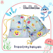 Baby Shark Drawstring Bag