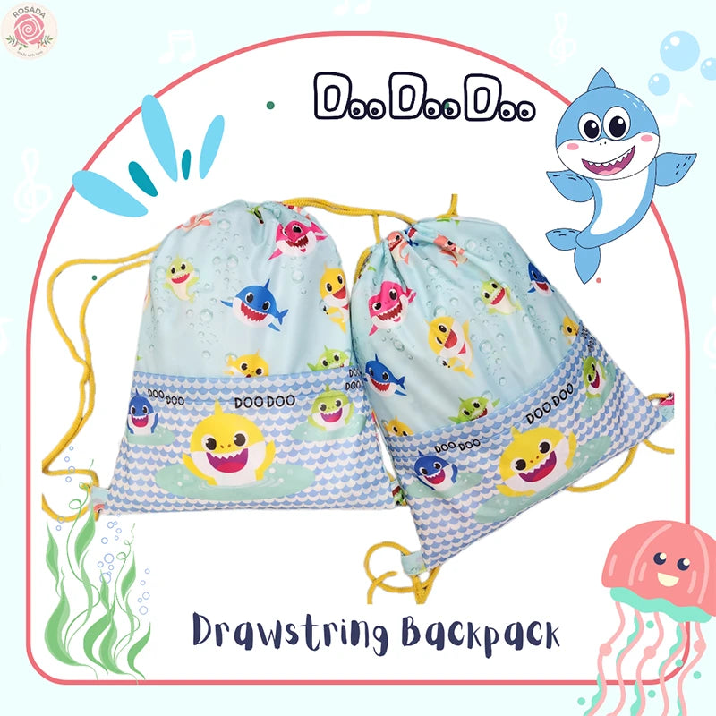 Baby Shark Drawstring Bag