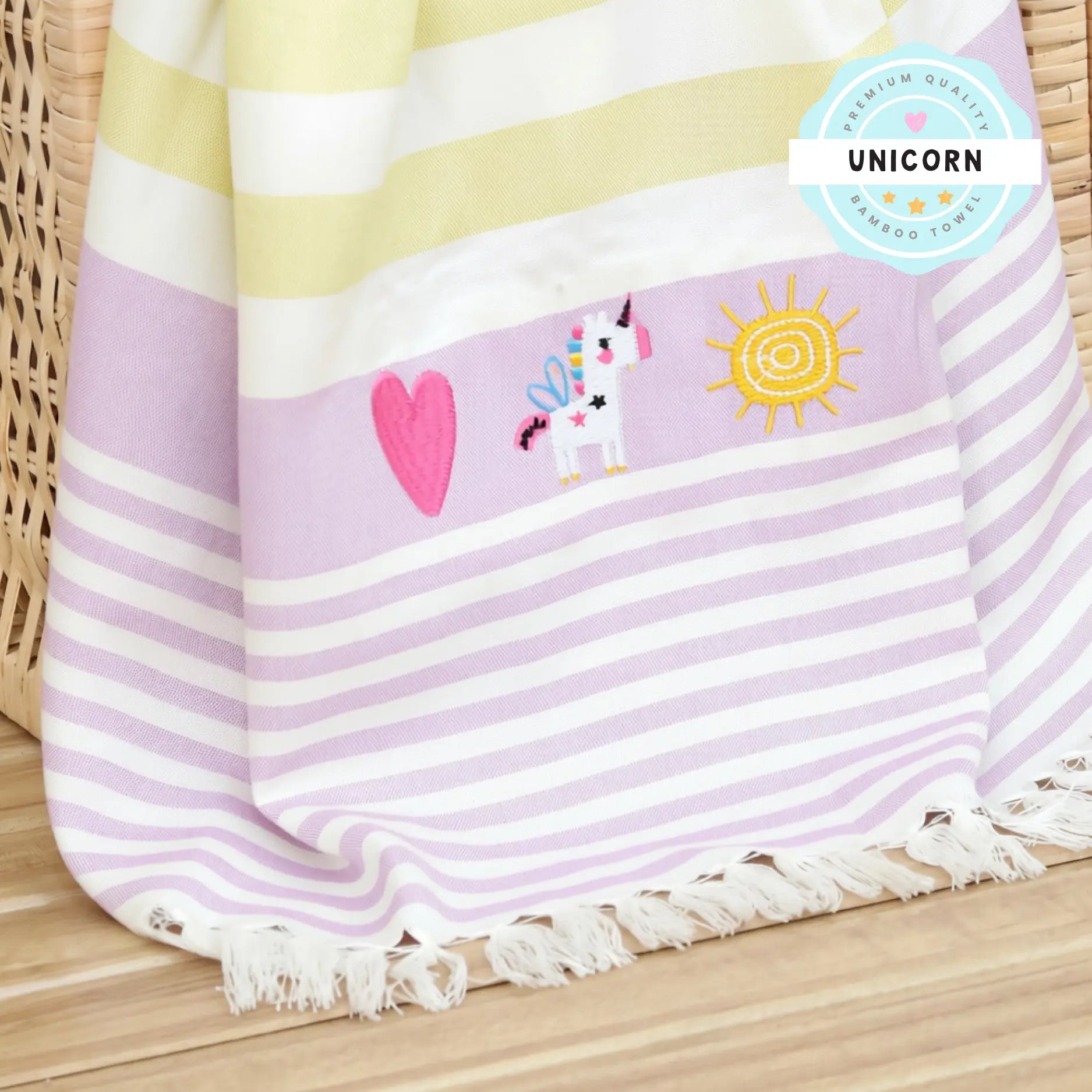 Unicorn Bamboo Towel