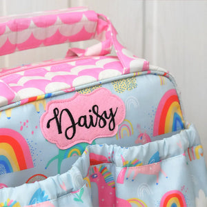 Blue Unicorn Insulated Tiffin Bag