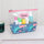 Clear Zip Kit - Blue Flower