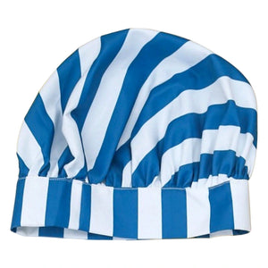 Blue White Chef Hat