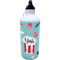 Cap Alu Sipper Bottle (600ml) - Candy Cane