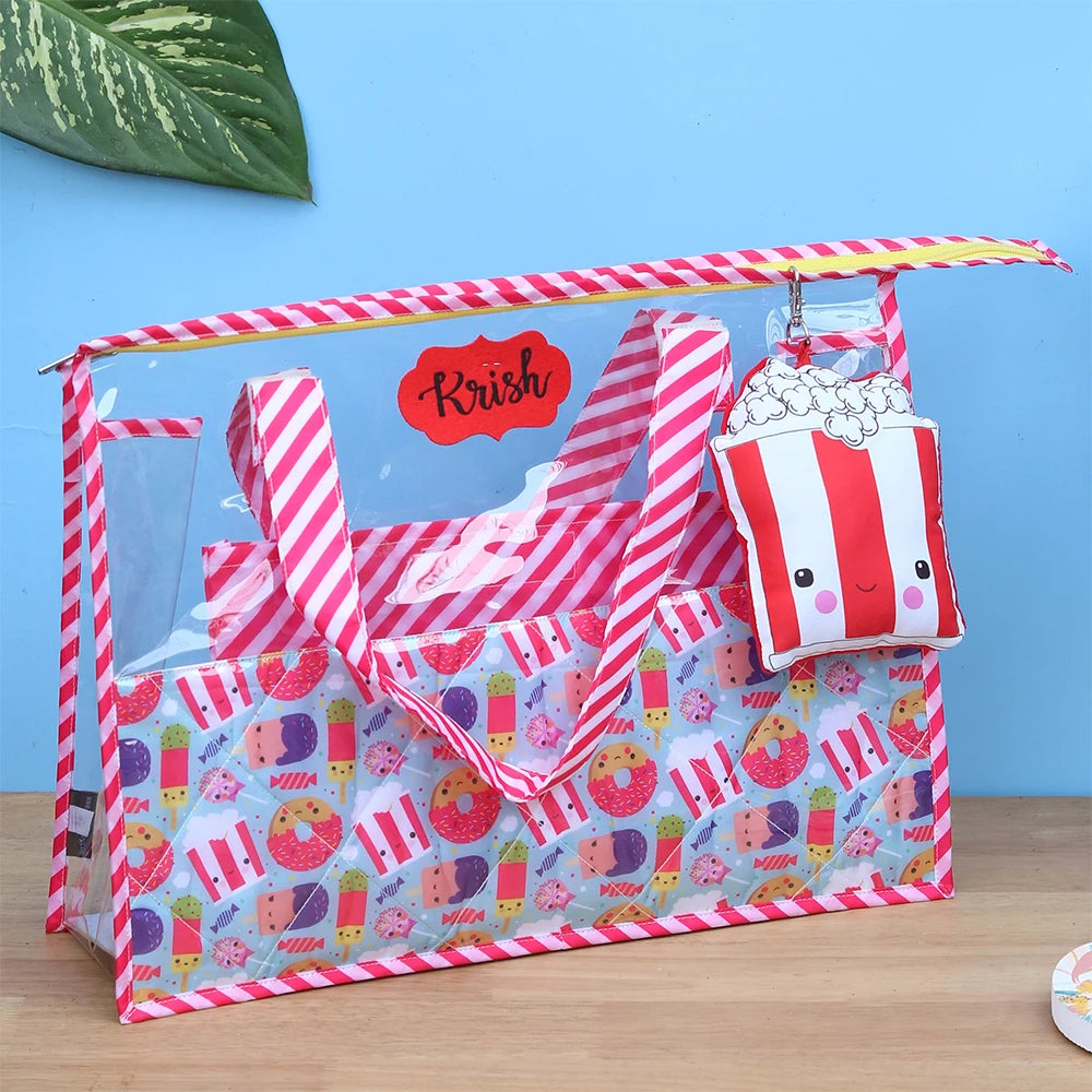 Candy Cane Swimming Bag