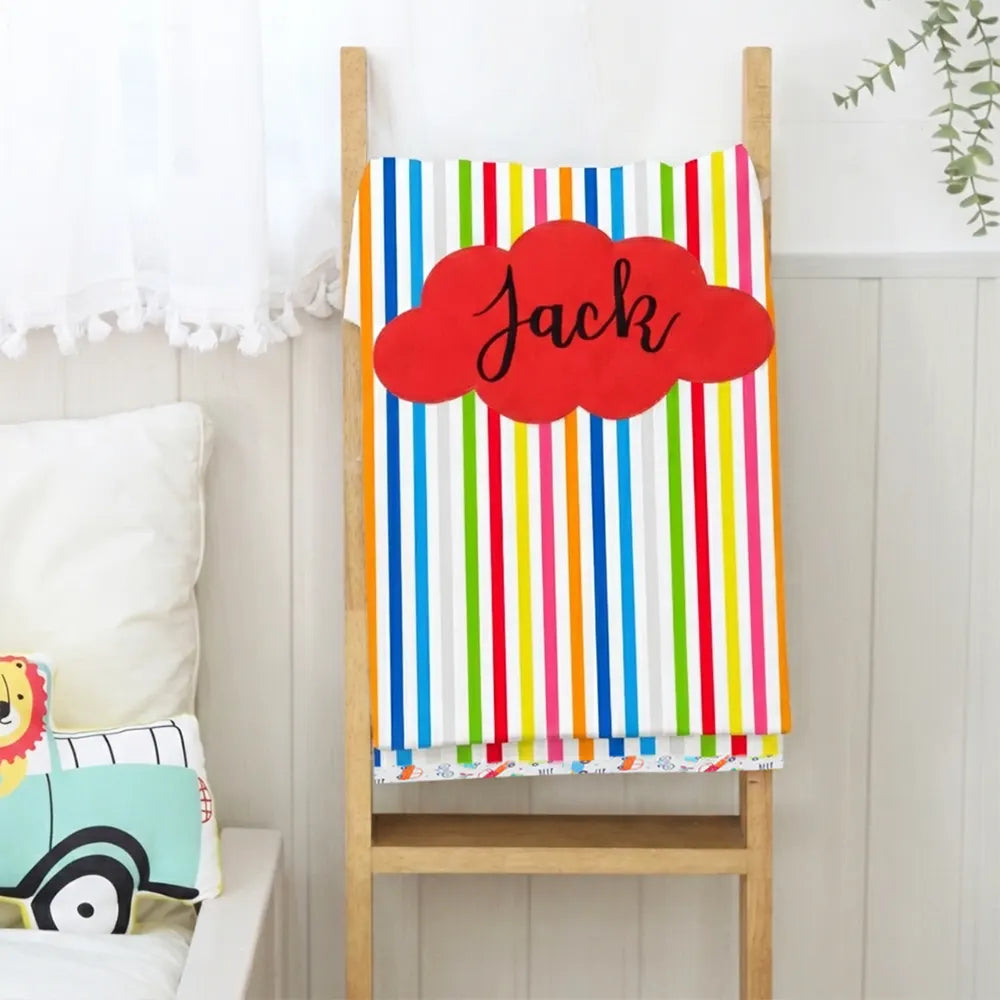 Car Stripes Kids Dohar