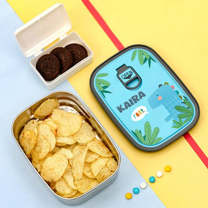 Dinosaur Steel Lunch Box