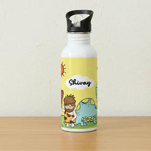 Steel Sipper Bottle (750ml) - Dinosaur