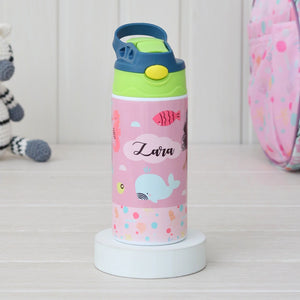 Insulated Steel Sipper Bottle (350ml) -Mimi Mermaid