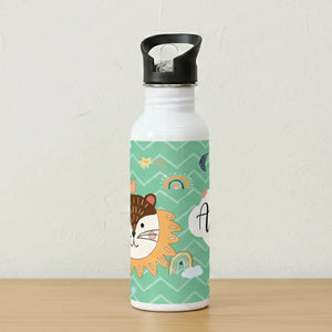 Steel Sipper Bottle (750ml) - Fancy Lion