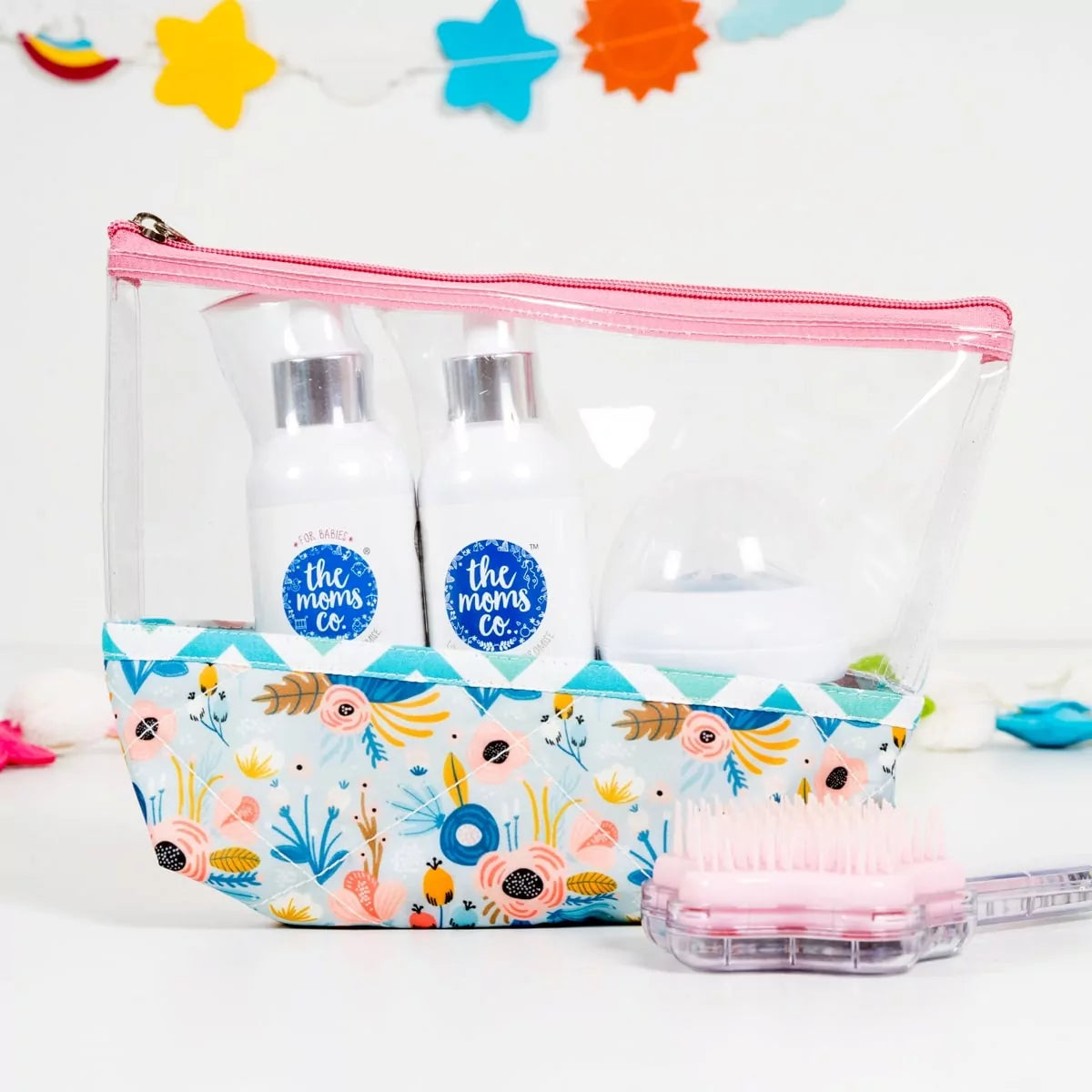 Clear Zip Kit - Floral