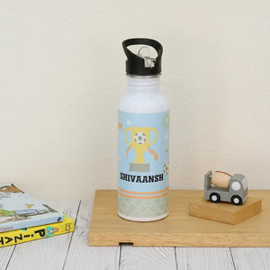 Steel Sipper Bottle (750ml) - Football Champ