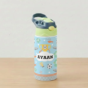 Insulated Steel Sipper Bottle (350ml) -Football Champ