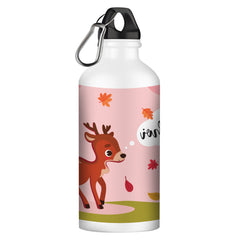 Cap Alu Sipper Bottle (600ml) - Forest Deer