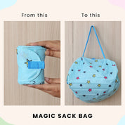 Blue Stars Magic Sack Bag
