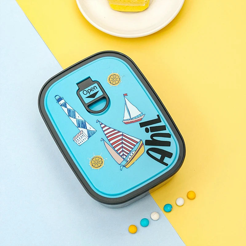 Light House Steel Lunch Box