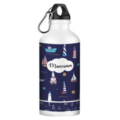 Cap Alu Sipper Bottle (600ml) - lighthouse