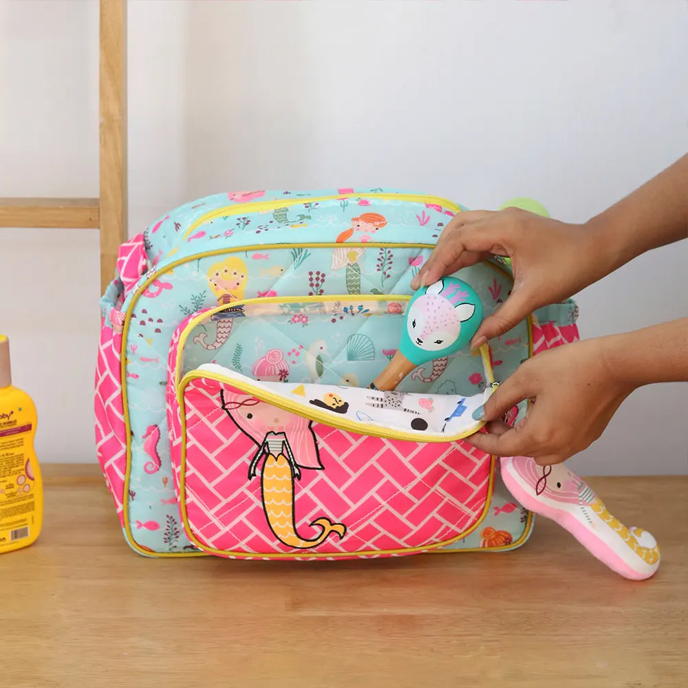 Mermaid Baby Diaper Bag